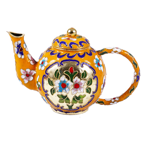 Teekanne L 4195 gelb - zum Schließen ins Bild klicken